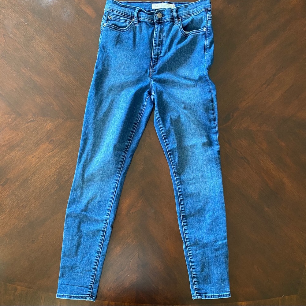Gap True Skinny Super High Rise Jeans
